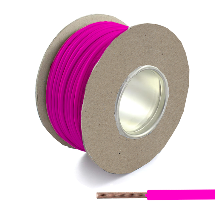 Automotive/Marine Cable Single Core - Pink - 8.75amp(CAB.2PK)